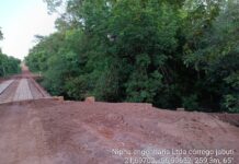 Ponte sobre córrego Jabuti é entregue após conclusão de obra