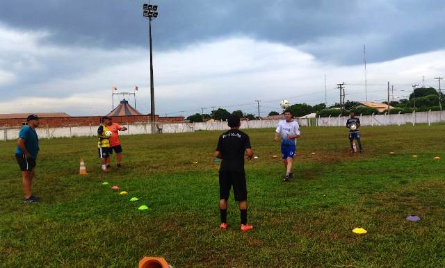 Seleção de Bela Vista treinando para copa do Campeoes - Copa Assomasul