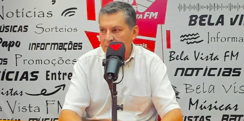 Aires Cafure entrevista na Radio Bela Vista