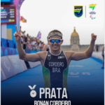 Ronan Cordeiro fatura prata, 1ª medalha do país no triatlo paralímpico