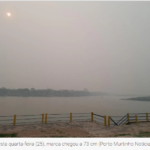 Em Porto Murtinho, Rio Paraguai atinge a cota mínima histórica registrada em 1971