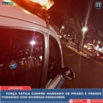 Força Tática Cumpre Mandado de Prisão e prende foragido com diversas passagens