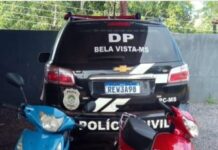 Receptador de motos furtadas é preso em flagrante em Bela Vista