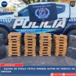 Jardim: Força Tática prende homem transportando 200kg de maconha