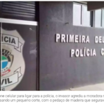 Mulher é espancada com golpes de madeira na cabeça durante invasão e roubo a casa em Jardim