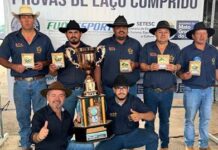 CLJ Jardim é campeão da Taça de Bronze Especial no 57º Encontro Estadual de Laço Comprido