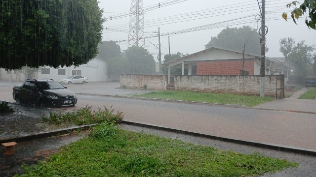 Chuva em Bela Vista dia 13-11-2025 1