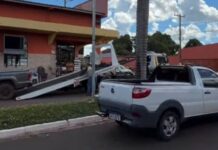 Acidente de trânsito é registrado na área central da cidade