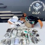 DOF prende mulher com haxixe marroquino escondido em garrafa térmica