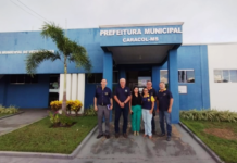 Diretoria do Rotaract Club de Bela Vista visita Prefeito de Caracol