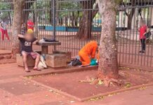 Campo Grande: Homem bebe etanol e morre na Praça Ary Coelho