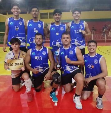 Carcará Dourados é campeão dos Jogos Abertos de Voleibol Masculino em Bela Vista