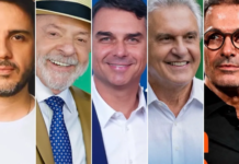 Pesquisa indica diferença de sete pontos entre Flávio e Lula em Mato Grosso do Sul