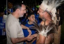 Odilon Ribeiro prestigia abertura do 15º JOPOIN e reforça apoio à valorização da cultura indígena em Aquidauana