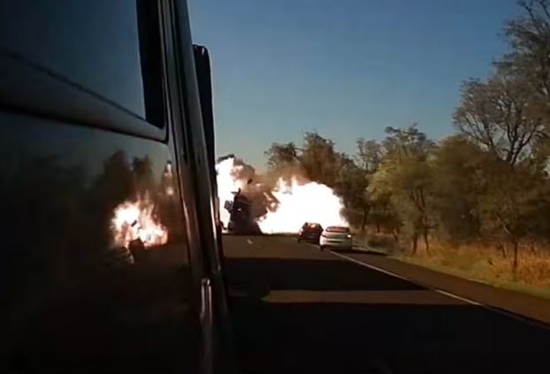 policia-apura-causa-de-acidente-com-explosao-e-quatro-mortes-na-br-163