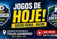 Jogos de hoje movimentam o Ginásio Esporte Túlio Loureiro