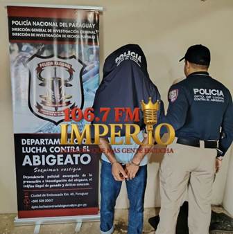 Homem com mandado de prisão por suposto roubo de gado foi detido em Bella Vista Norte