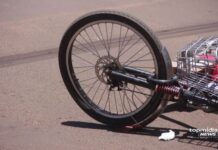 Homem morre ao cair de bicicleta durante aposta