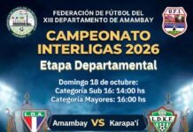 Bella Vista Norte estreia dia 18 contra Capitán Bado pelo Interligas 26