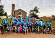 Fé sobre duas rodas: ciclistas de Bella Vista Norte se preparam para peregrinação de 445 km até Caacupé