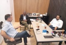 Odilon Ribeiro se reúne com empresário Luciano Rodrigues para discutir projetos e perspectivas para Mato Grosso do Sul